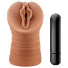 M For Men blush  Sofia - vibráló műpunci (natúr)