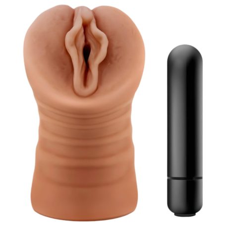 M For Men blush  Sofia - vibráló műpunci (natúr)