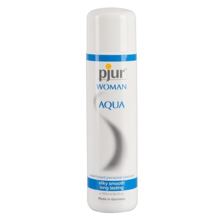 * Pjur woman aqua water based lubricant silky-smooth long-lasting /vízbázisú síkosító 100 ml