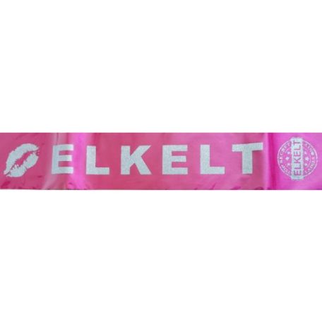 Lánybúcsúra Elkelt vállszalag pink színben