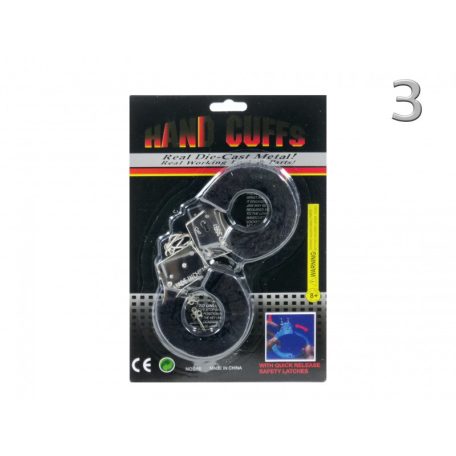 Hand Cuffs bilincs fekete és rózsaszínben