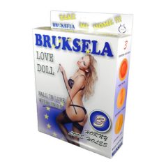 *Lalka-Bruksela love doll  Gumibaba 3 nyílással