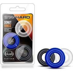 Stay Hard - Három Darabos Péniszgyűrű Szett