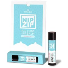   *Sensuva Nip Zip  Ice Cube Nip Balm hűsítő mellbimbó gél - eper-menta (4 g)