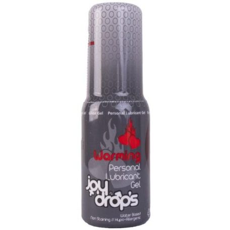*JoyDrops Warming personal lubricant gel  (50ml) - Melegítő Síkosító Gél