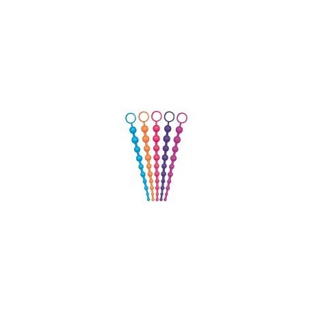 - ToyJoy Funky Bum Beads - Anál Golyósor  (kék színben)