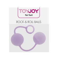   Rock & Roll Balls - 2 db-os gésagolyó füzér 3,5 cm-es golyókkal világos lila