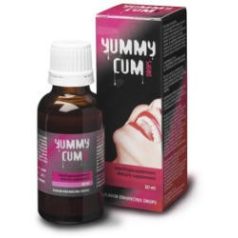  *Yummy Cum drops 30 ml (sperma mennyiség növelő készítmény)