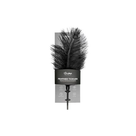 Easytoys feather tickler Fekete strucc tollas ciróka