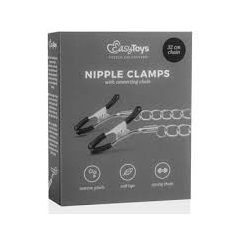 EasyToys -Nipple Clamps láncos mellbimbó csipesz (2db) 