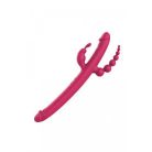 Dreamtoys Anywhere Pleasure Vibe - akkus, 4 ágú vibrátor (pink)