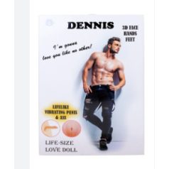 Dennis Vibrating penis&ass Gumifiú