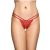 Softline   2495 nyitott tanga piros S/M
