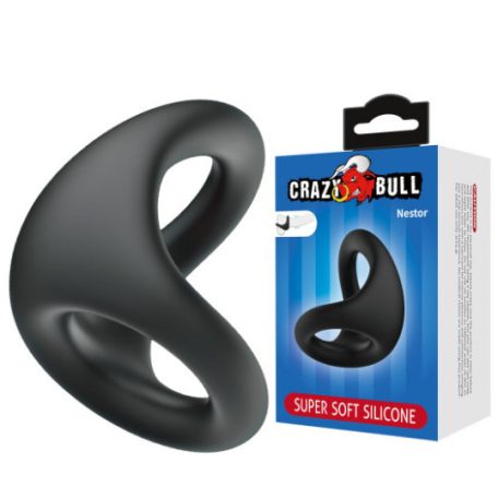 Crazy bull Nestor super soft silicone péniszgyűrű