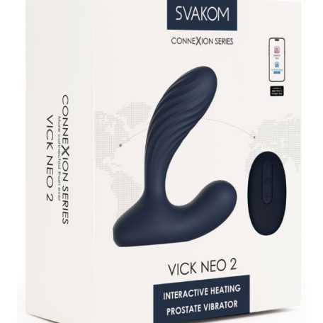 Svakom vick neo 2 ív okos prosztata vibrátor, melegítő funkcióval App-os