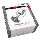 Dolce Piccante Jewellery ezüst plug rózsaszín kővel
