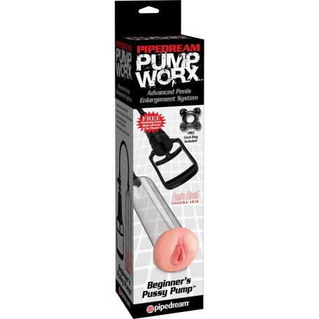 Pump Worx Beginners Pussy Pump péniszpumpa műpuncival