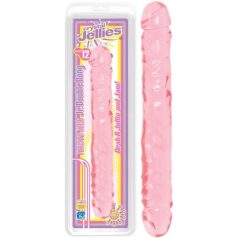  Doc Johnson  Crystal Jellies 12" - dupla dildó 30.5cm