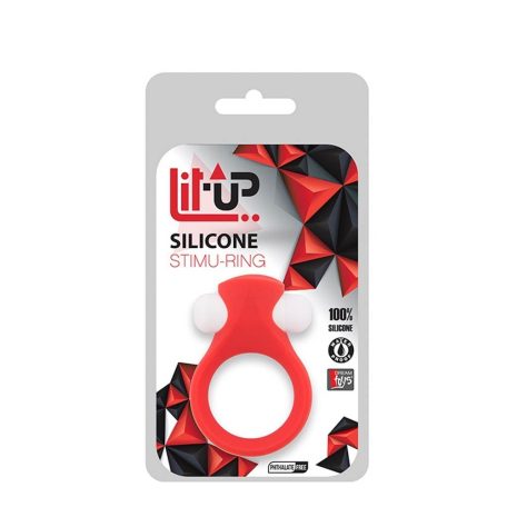 Lit-up Silicone Stimu Ring néniszgyűrű vibrációs 
