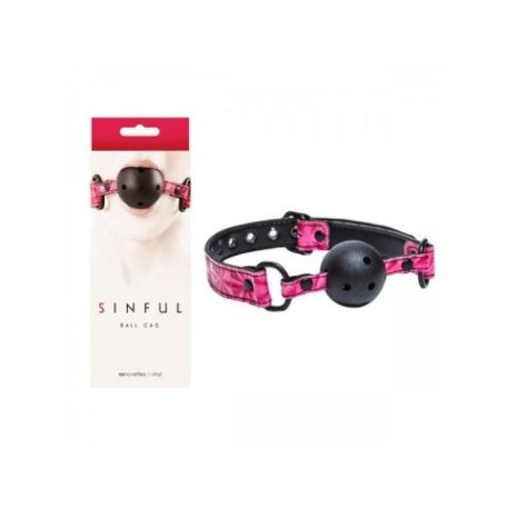 Sinful Bull Gag Pink lélegző labda / szájpecek/