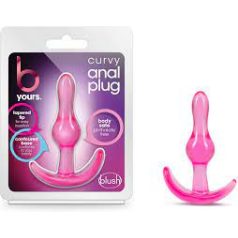   Blush Novelties - Curvy Anal Plug - T végű Ívelt Anál Dugó