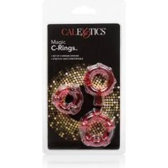 Calexotics magic c ring 3 db-os piros 