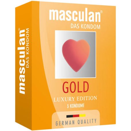 Masculan óvszer 3 db-os Gold 