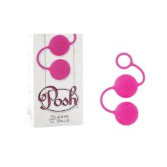 Posh Silicone  "O" Balls pink