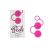 Posh Silicone  "O" Balls pink