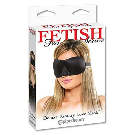 Fetish Fantasy Deluxe Fantasy Love Mask fekete szatén szemmaszk