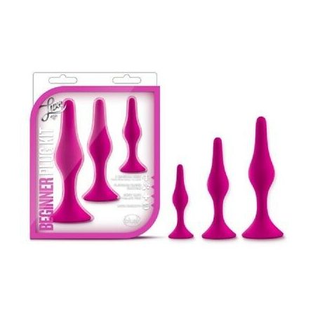 Blush Novelties - Begginer Plug Kit - Anál Tágító Szett  - Magenta