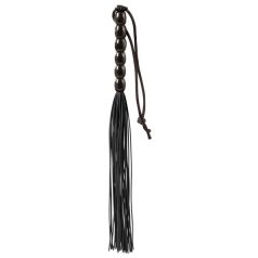  Gp rubber mini whip fekete - gumi korbács 