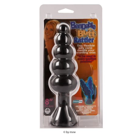 Bendable Butt Rattler - Nagy Méret - Kék színben