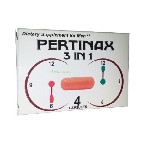 Pertinax 3 In 1 Plus  étrendkiegészitő kapszula férfiaknak 4db