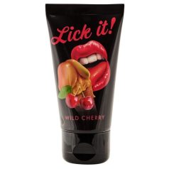   Lick-it - ehető, vízbázisú síkosító - vadcseresznye 100 ml
