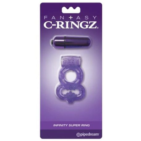 Pipedream - C-ringz Infinity Super Ring  - Vibrációs Péniszgyűrű