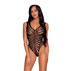 Obsessive - B132 Body Teddy - Fekete - One size
