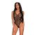 Obsessive - B132 Body Teddy - Fekete - One size