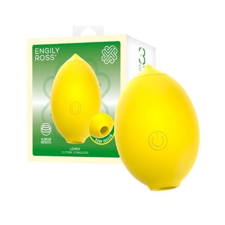 Engily Ross Lemon - 10 airflow intensites pump orgasm /citrom léghullámos csiklóizgató (sárga)