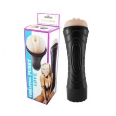   Cyberskin vagina vibrating pussy love
