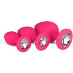 Easy Toys - Diamond Plug Set - Anál Ékszer Tréning Szett