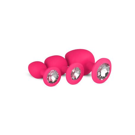 Easy Toys - Diamond Plug Set - Anál Ékszer Tréning Szett