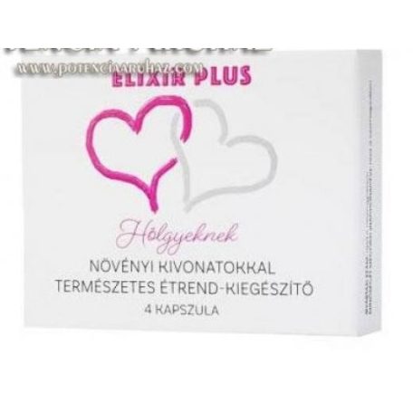Elixir Plus női libidó kapszula (4db)