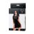 Glossy Wetlook black dress Lulu