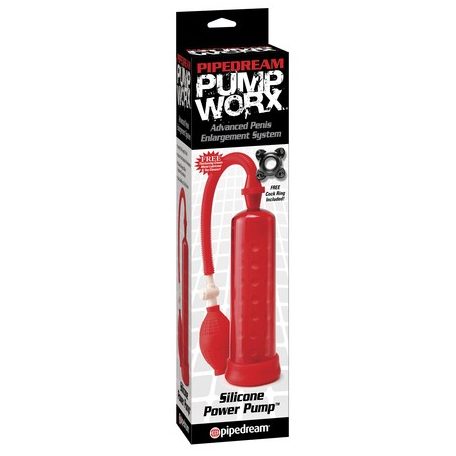 Pump Worx Silicone Power Pump PD3255-15 Red