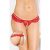 Softline 2452 piros nyitott tanga M-L