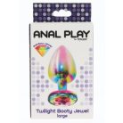 Anal Play by Toytoy Twilight Booty Jewel L-es méretű análplug