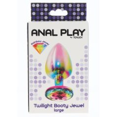  Anal Play by Toytoy Twilight Booty Jewel L-es méretű análplug