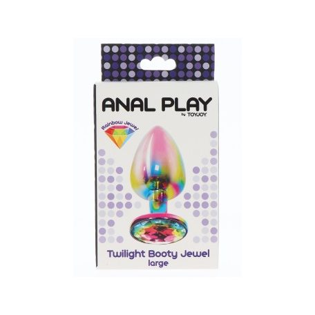 Anal Play by Toytoy Twilight Booty Jewel L-es méretű análplug