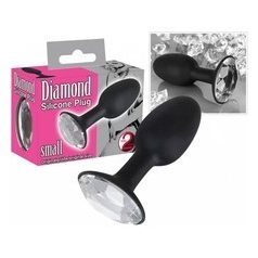 Diamond Silicone Plug small- anál plug